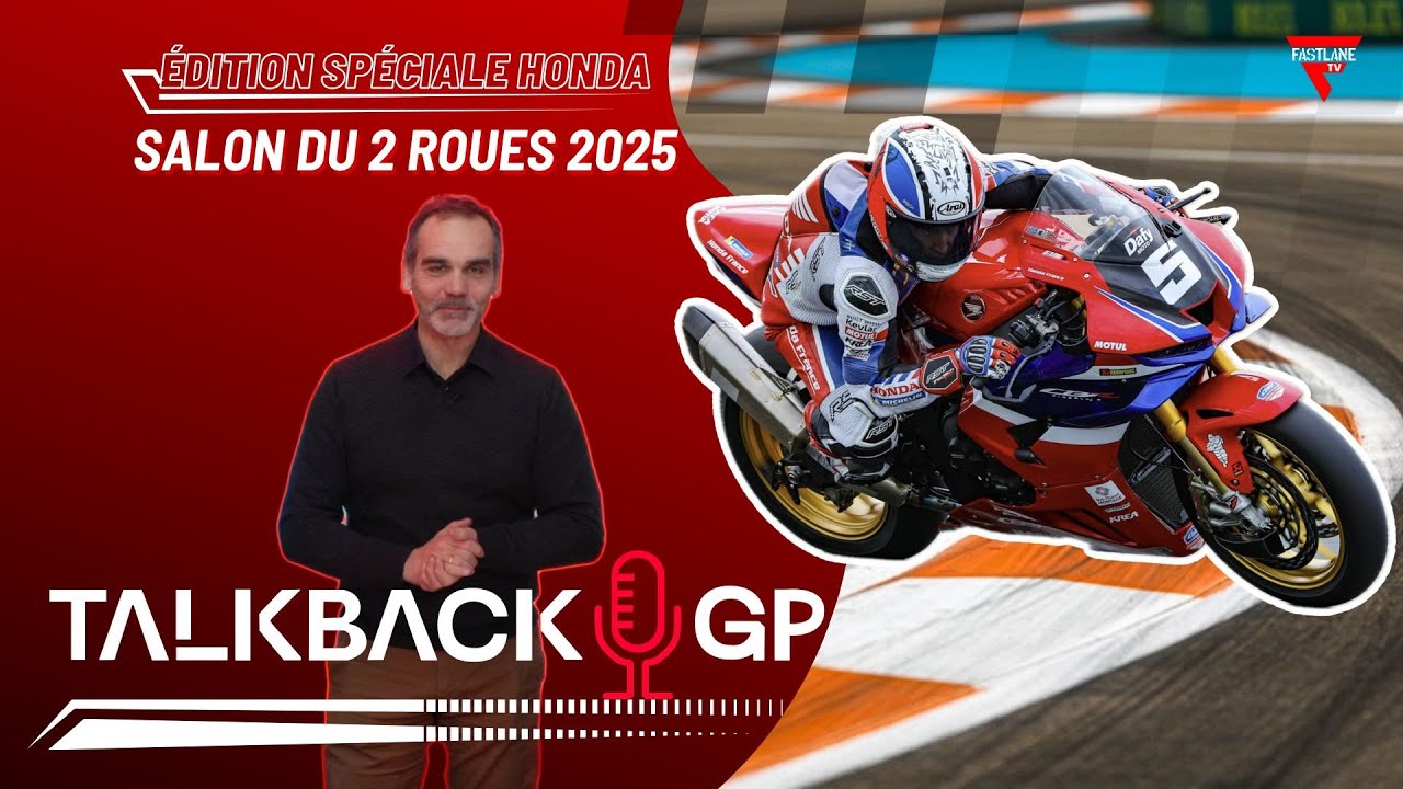HONDA France : retour en mondial Supersport ! [SALON DU 2 ROUES 2025 - Talkback GP]