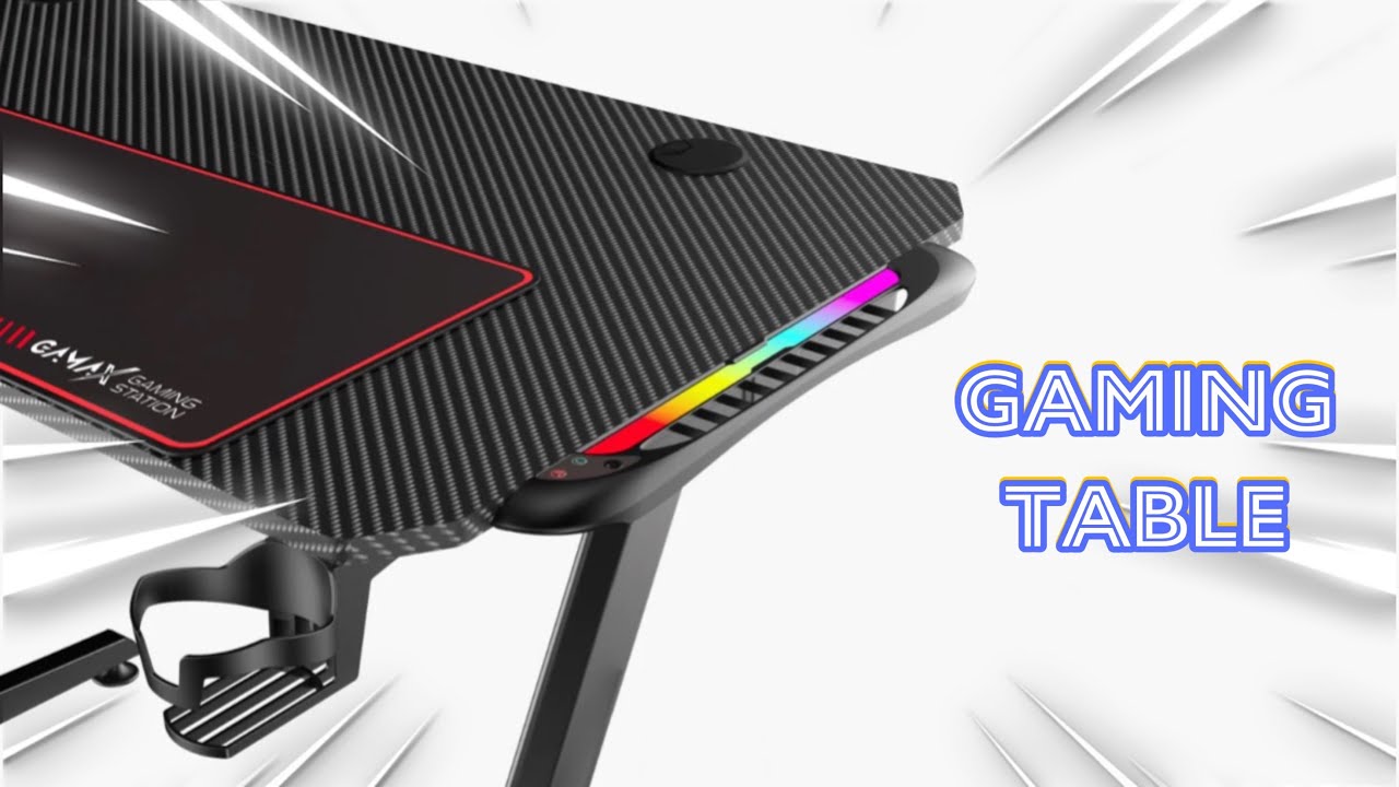 GAMAX Gaming Table Unboxing and Review /Cheapest Gaming Table in 2024