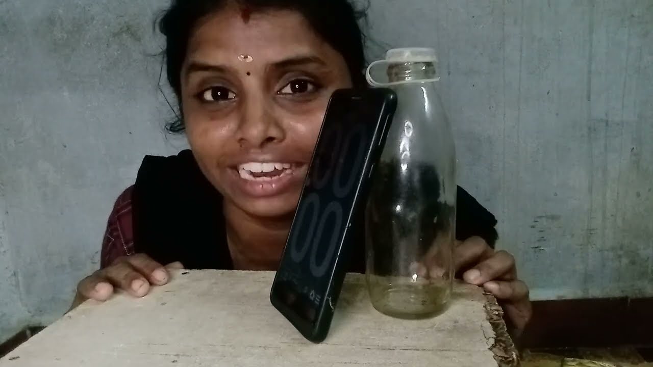 30 Second Aavin Pista Milk Shake Eating Challenge Tamil