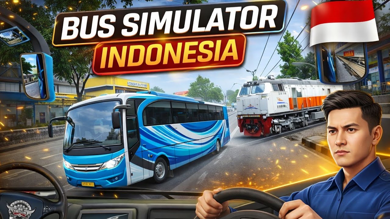 MY FIRST DAY IN BUS SIMULATOR INDONESIA 🤯