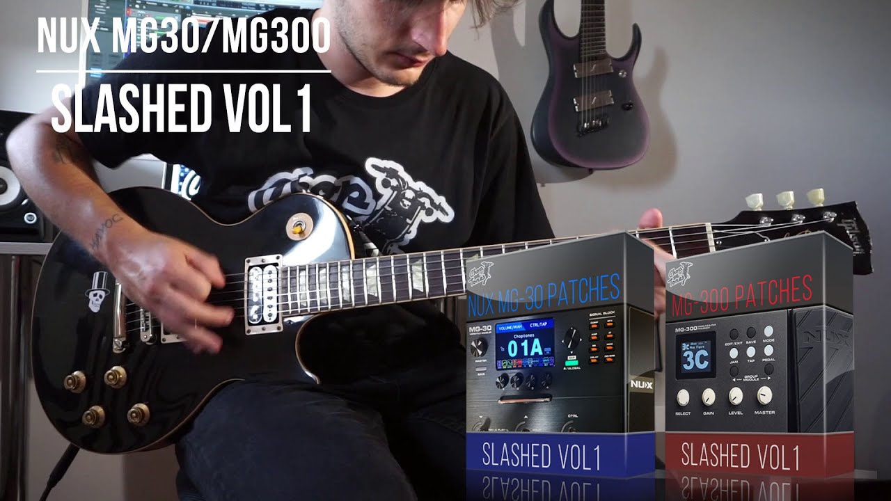 NUX MG30/MG300/MG400/Mighty Plug Pro/Space/Trident | Slashed vol1 | Guns N Roses Medley (Slash Tone)