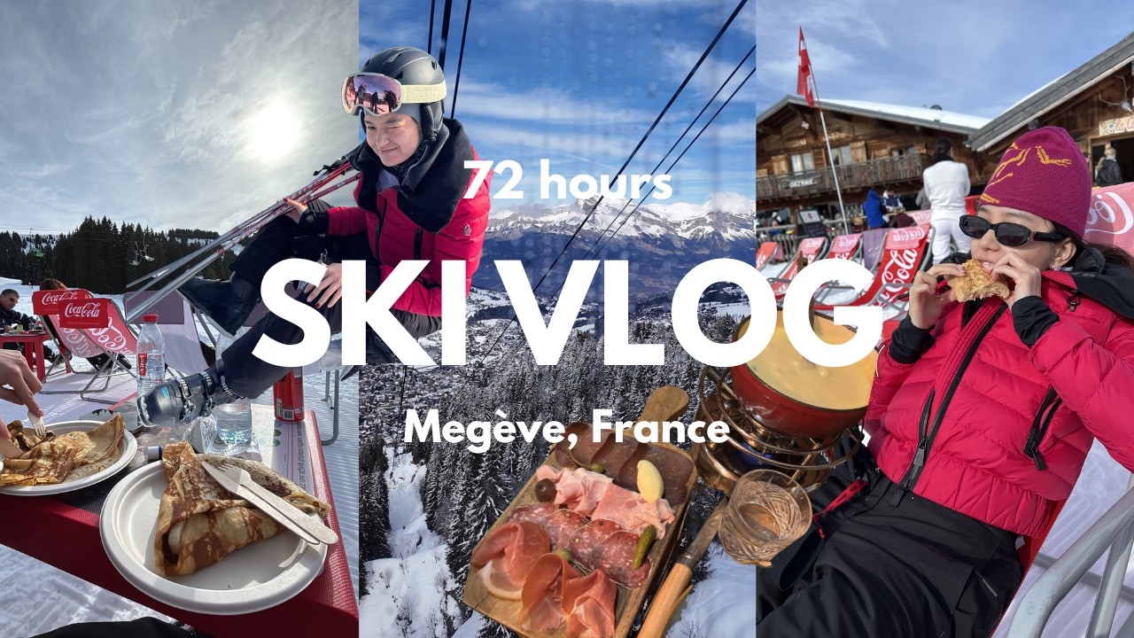 Ski vlog! | 72 hours in Megève
