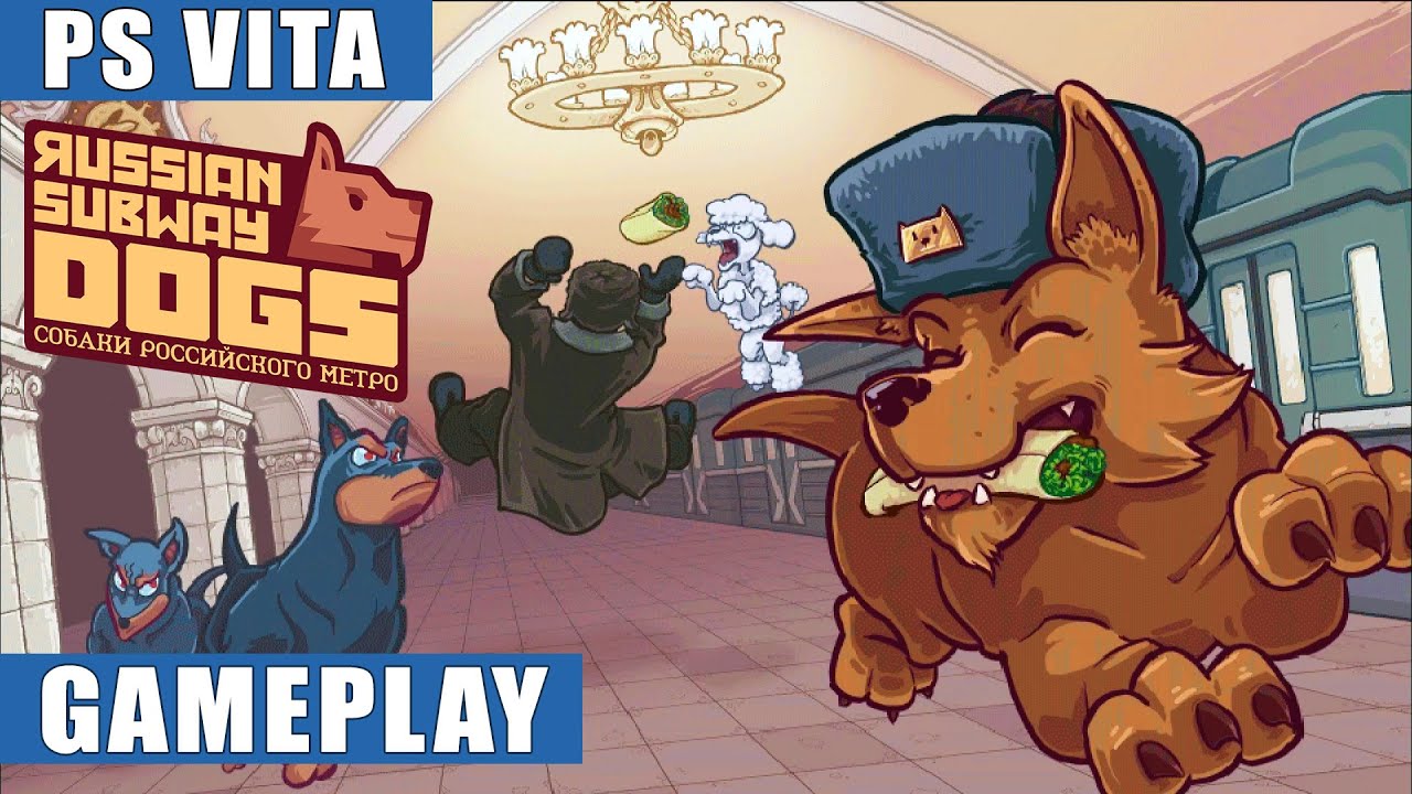 Russian Subway Dogs PS Vita Gameplay
