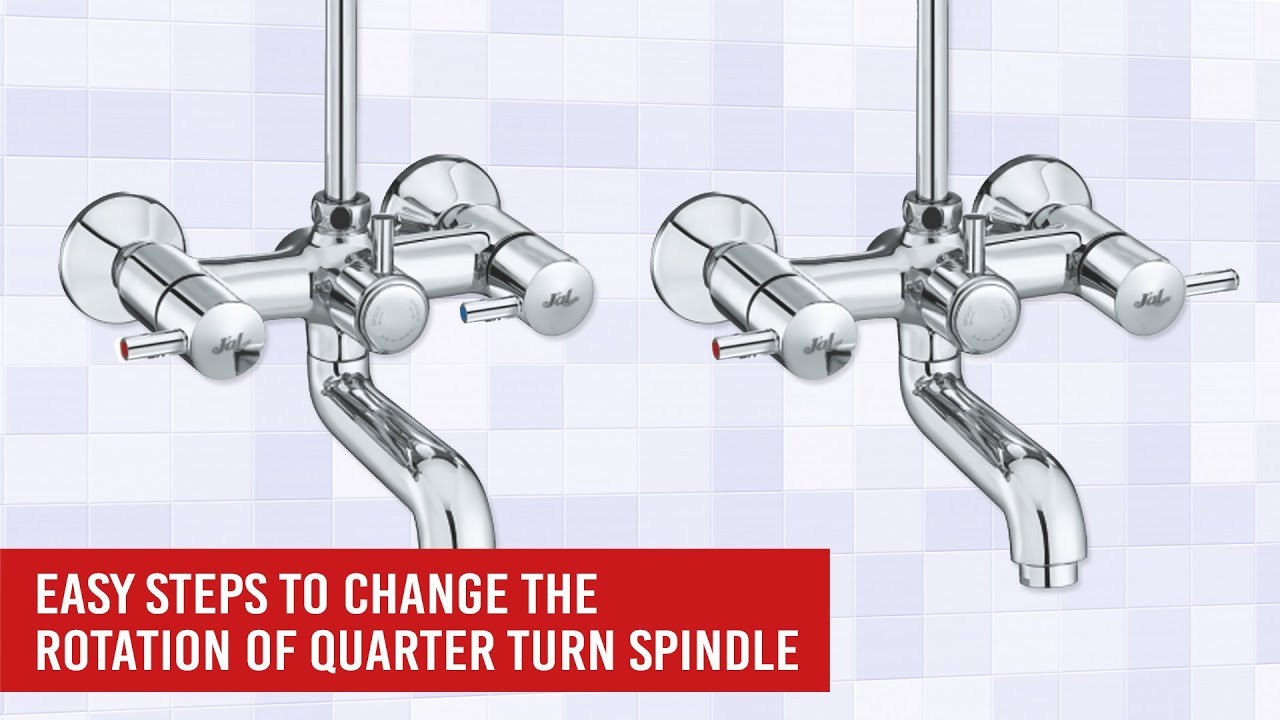 JAL Bath Fittings | Easy steps to change the rotation of Quarter Turn Spindle