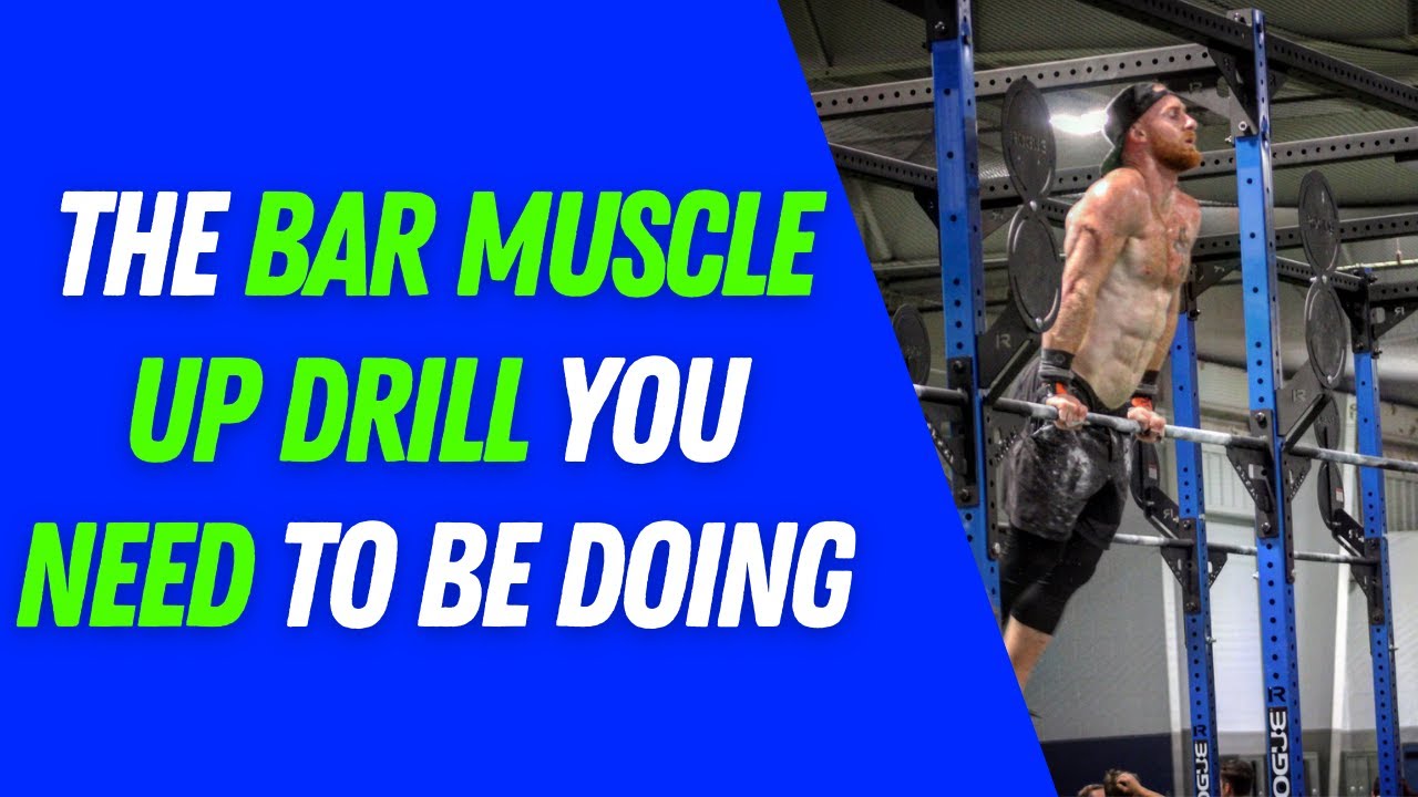 Bar Muscle Up Drill | Knee Hip Pop | K Squared Fitness