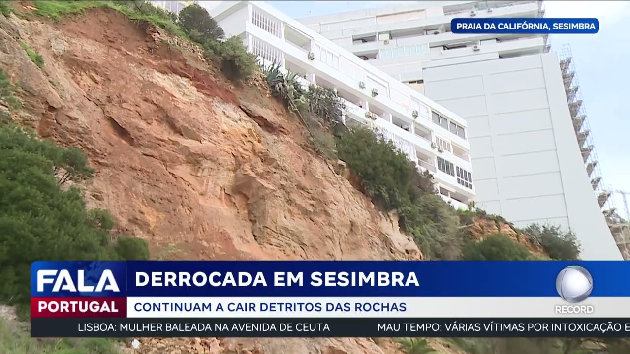 Derrocada em Sesimbra