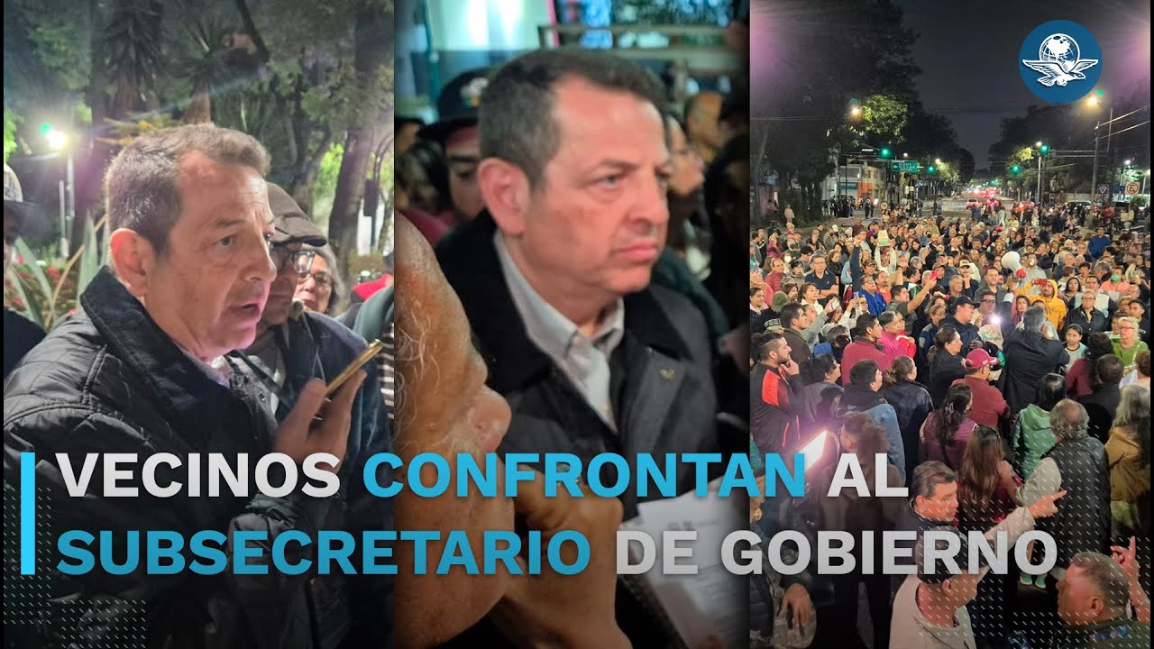 Así fue la trifulca entre vecinos y autoridades de Azcapotzalco por albergue migrante