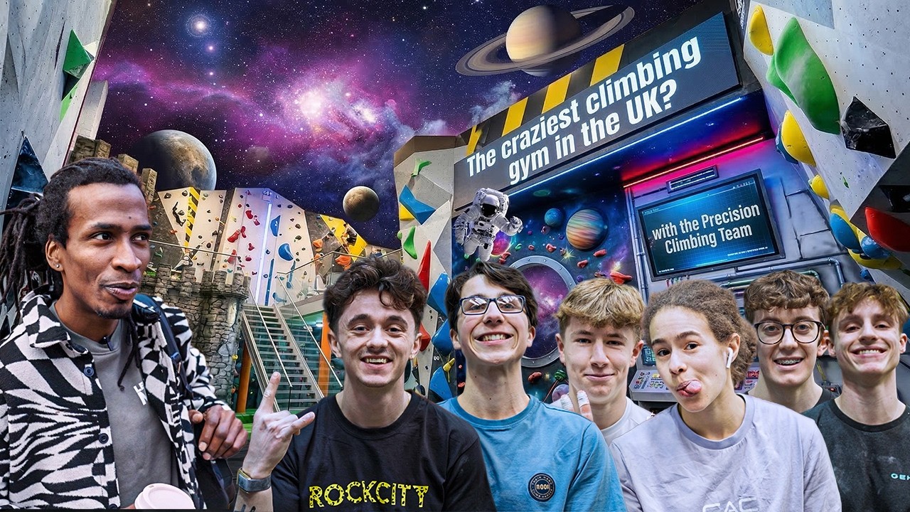 Is it the Craziest Climbing Gym in the UK? With the Precision Climbing Team.