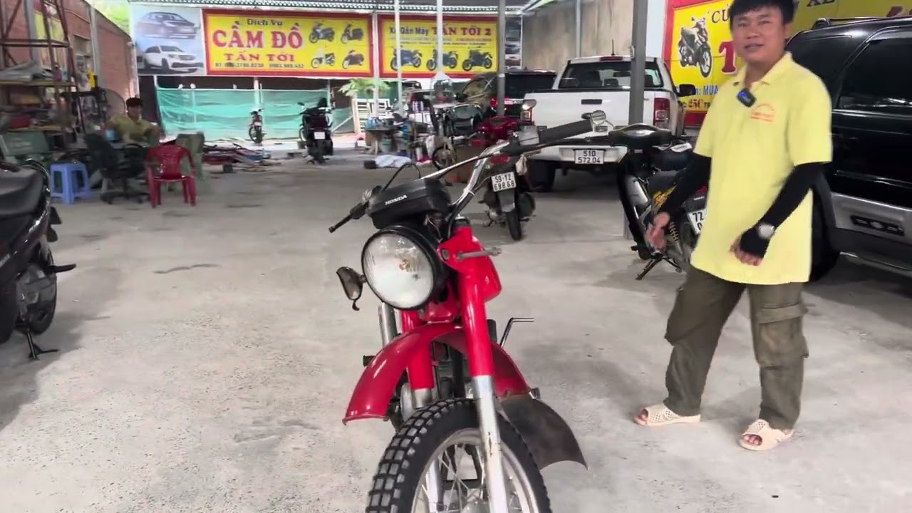 Minsk - Min Khơ xe hàng hiếm tại cửa hàng xe máy Tấn Tới Củ Chi