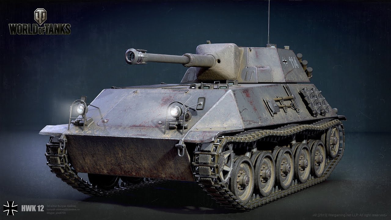 HWK 12 | микро пупукиватель в три отметки #wotblitz