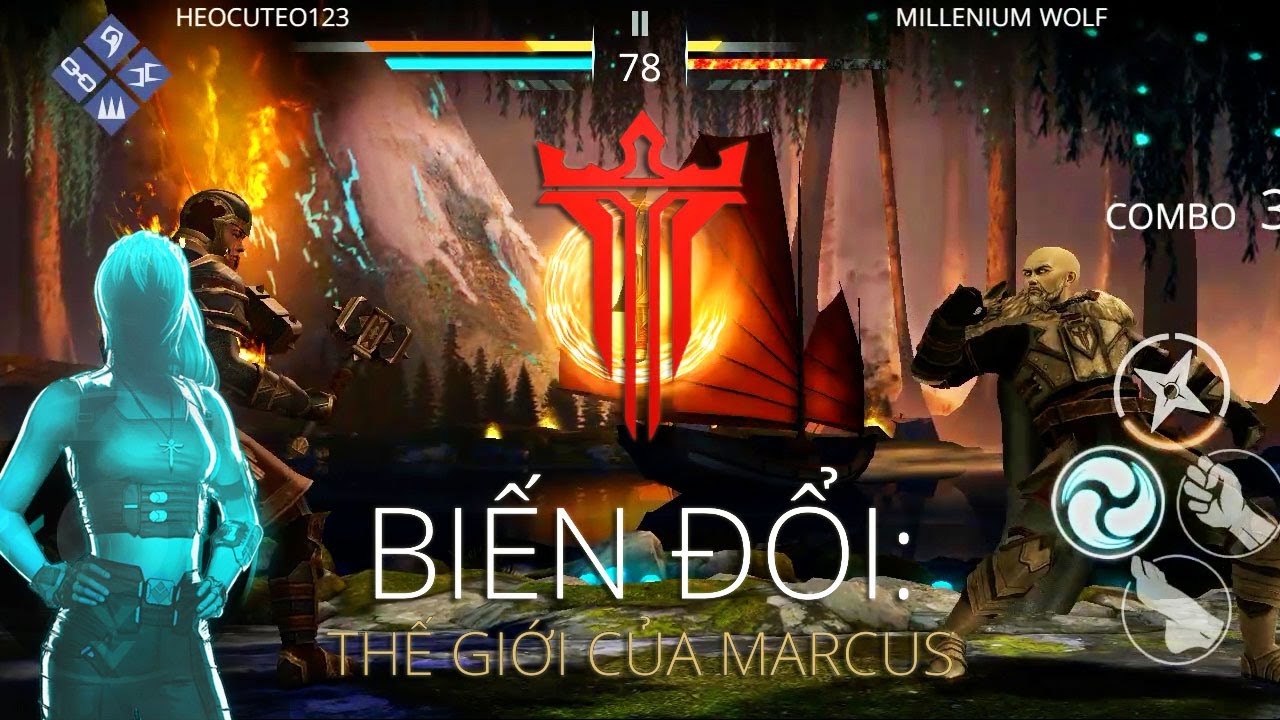 Shadow Fight 3: Thế Giới của Marcus (Phần 7) Millenium Wolf Boss - Hình bóng của May!