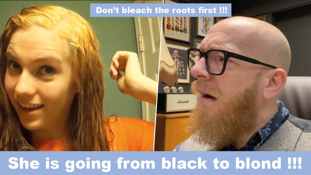 Hairdresser SHOCKED by Black to Blonde Hair Fail! What Went Wrong?