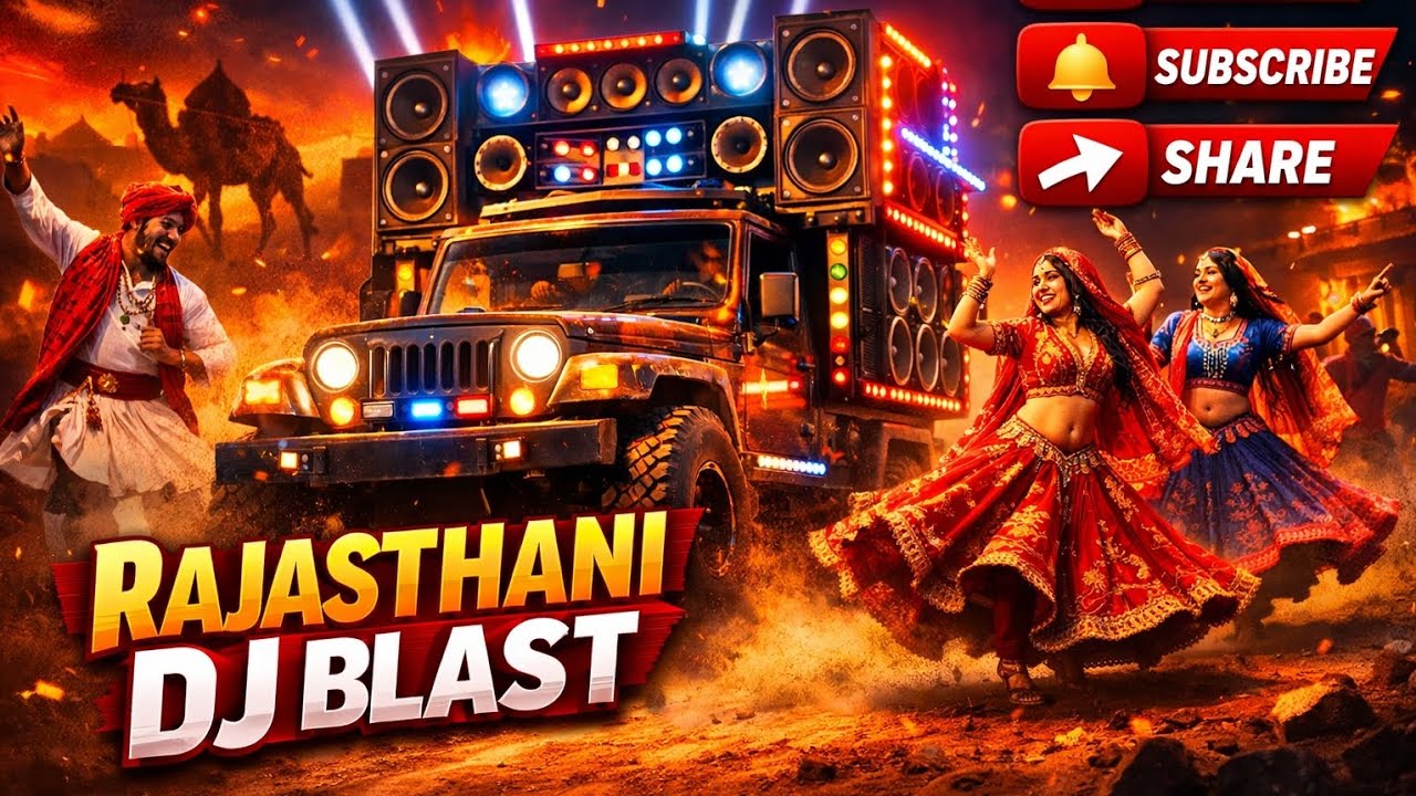 Rajasthani DJ Blast 🔥 || Desi Bass || Full Power DJ Song 2026||Desi DJ Song 💥||Rajasthani DJ धमाका 🔊