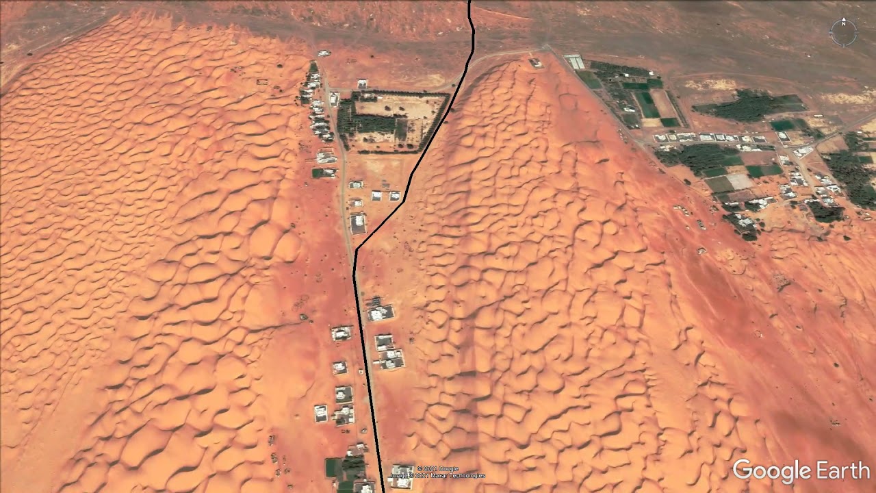 way to Oman desert private camp 29 km through wahiba sands