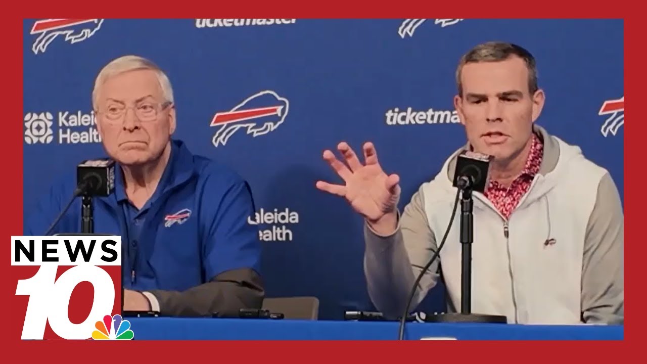 Bills owner and GM addresses firing of head coach Sean McDermott