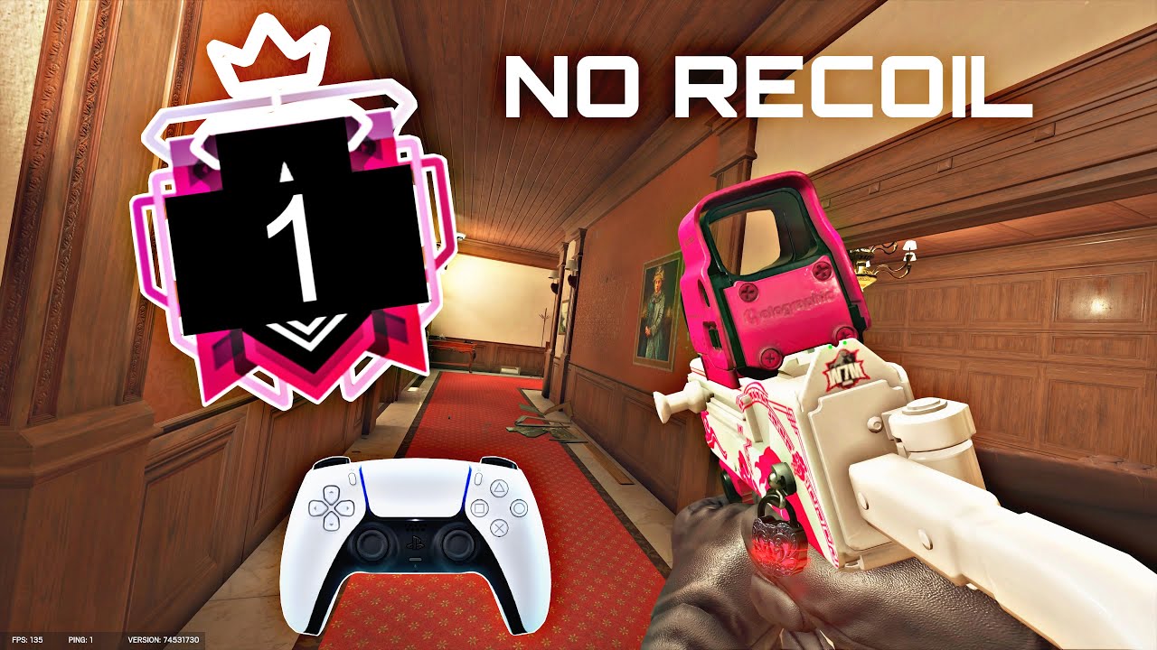 THE #1 BEST CONTROLLER CHAMPION + BEST NO RECOIL SETTINGS & SENSITIVITY- Rainbow Six Siege Console