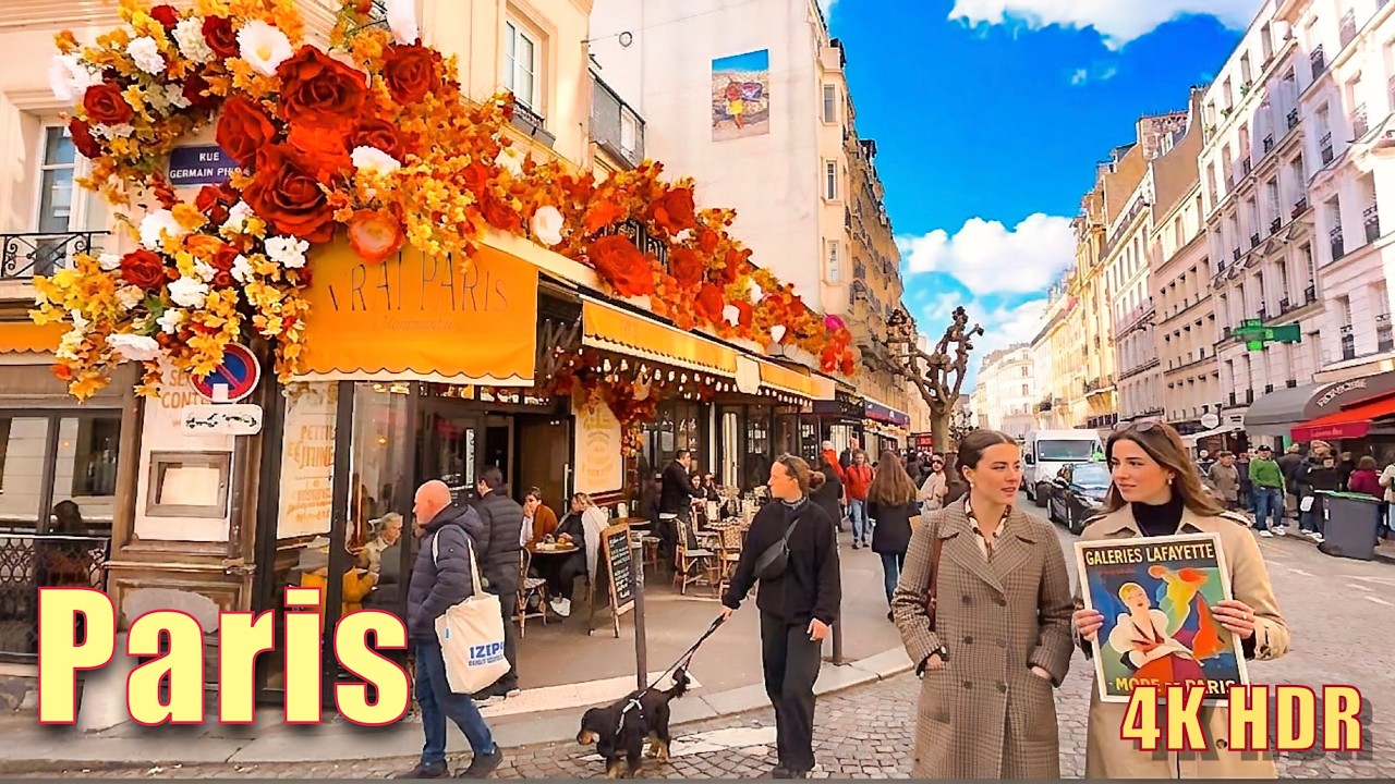 Paris Walk: Montmartre in 4K HDR (March 2026) 🇫🇷