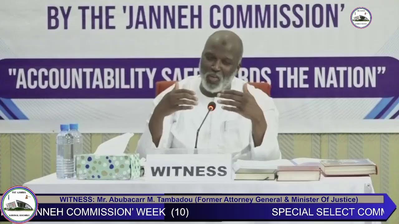 SPECIAL SELECT COMMITTEE ON THE SALE AND DISPOSAL OF ASSETS IDENTIFIED BY THE ‘JANNEH COMMISSION’