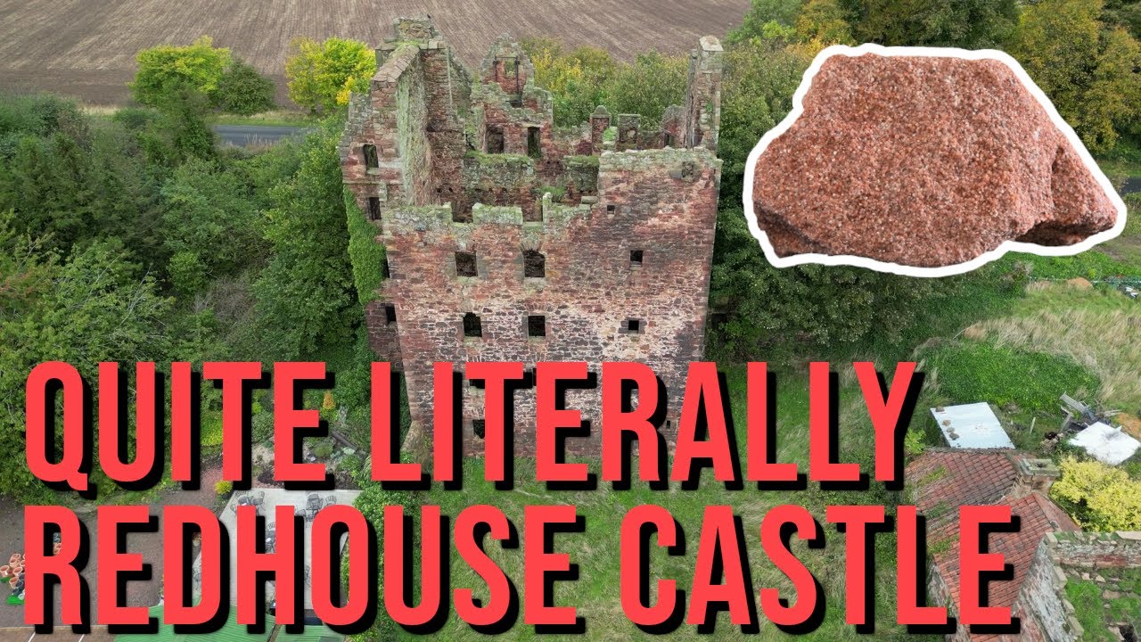 Redhouse Castle and it's history located in East Lothian, Scotland.