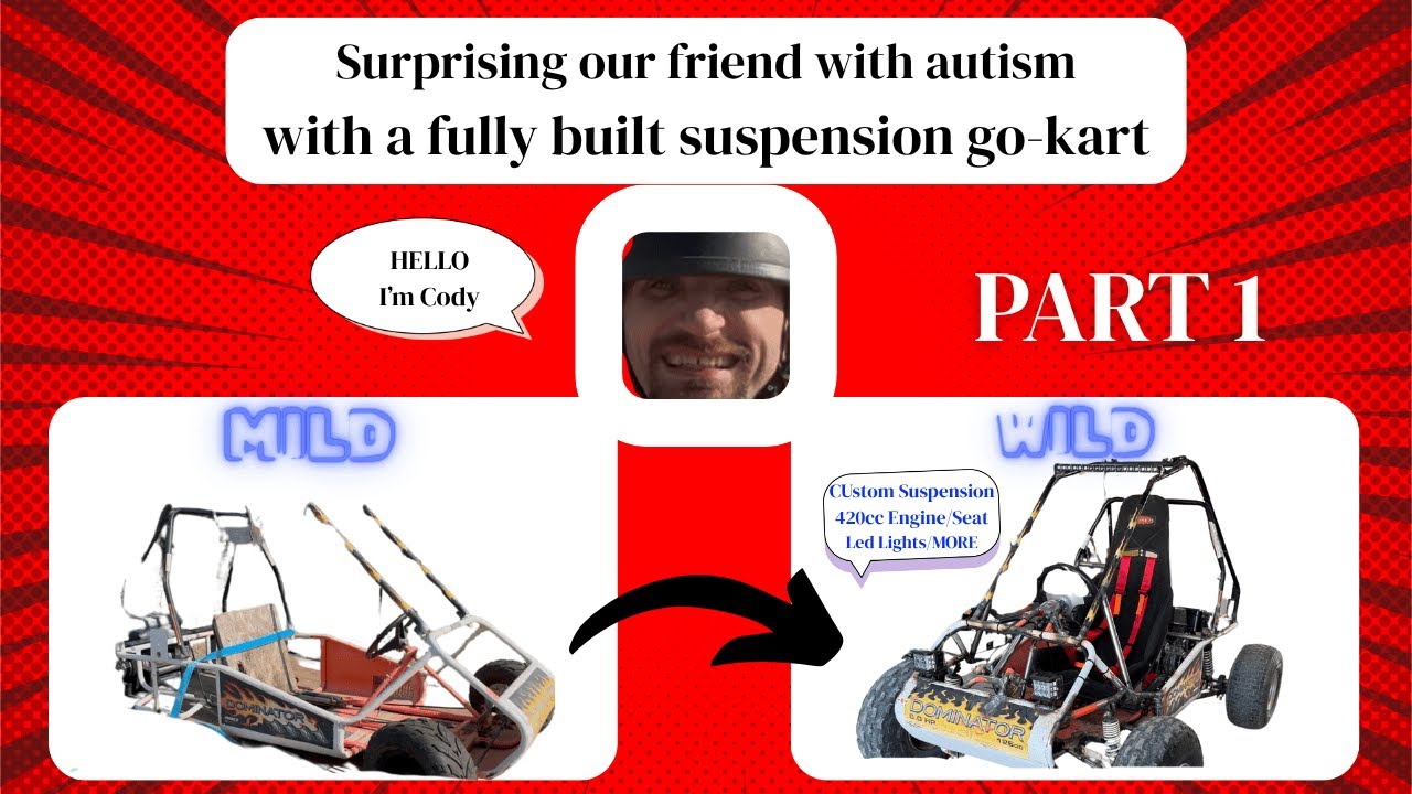 Cody Surprise Go Kart Build Part 1