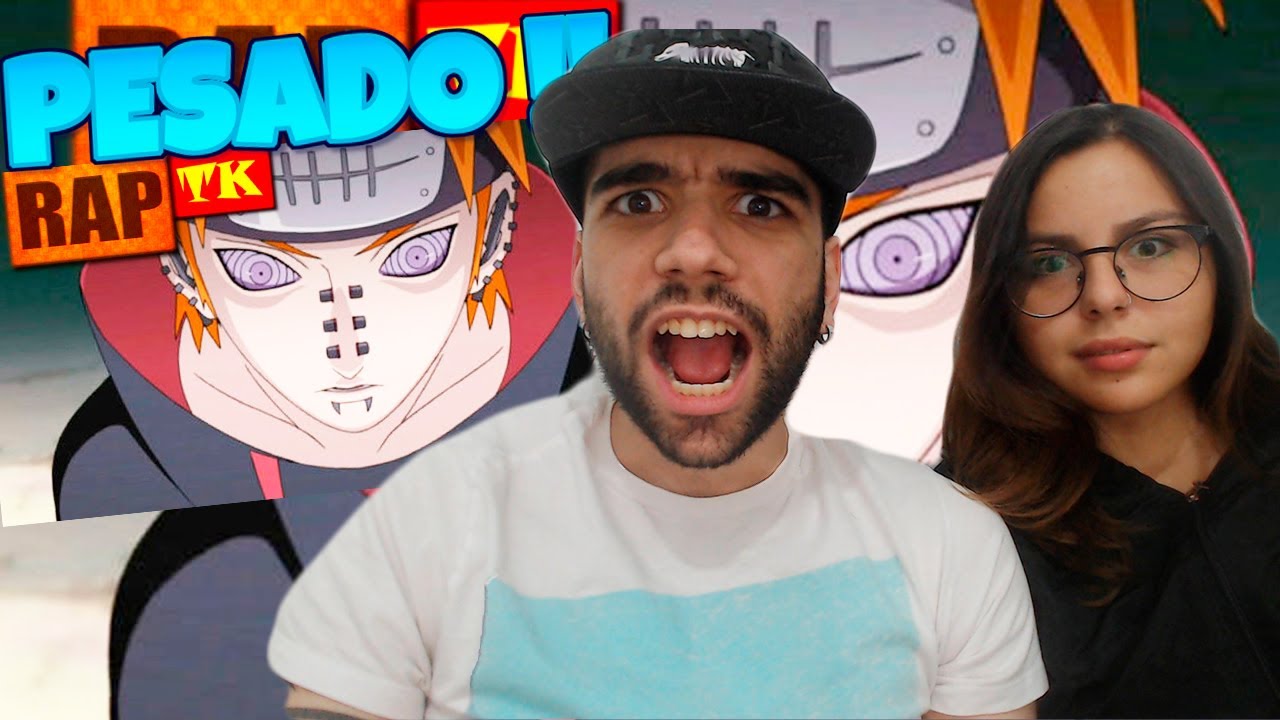 NAMORADA (NÃO OTAKU) REAGINDO A Rap do Pain / Nagato // Dor Para o Mundo // TK RAPS