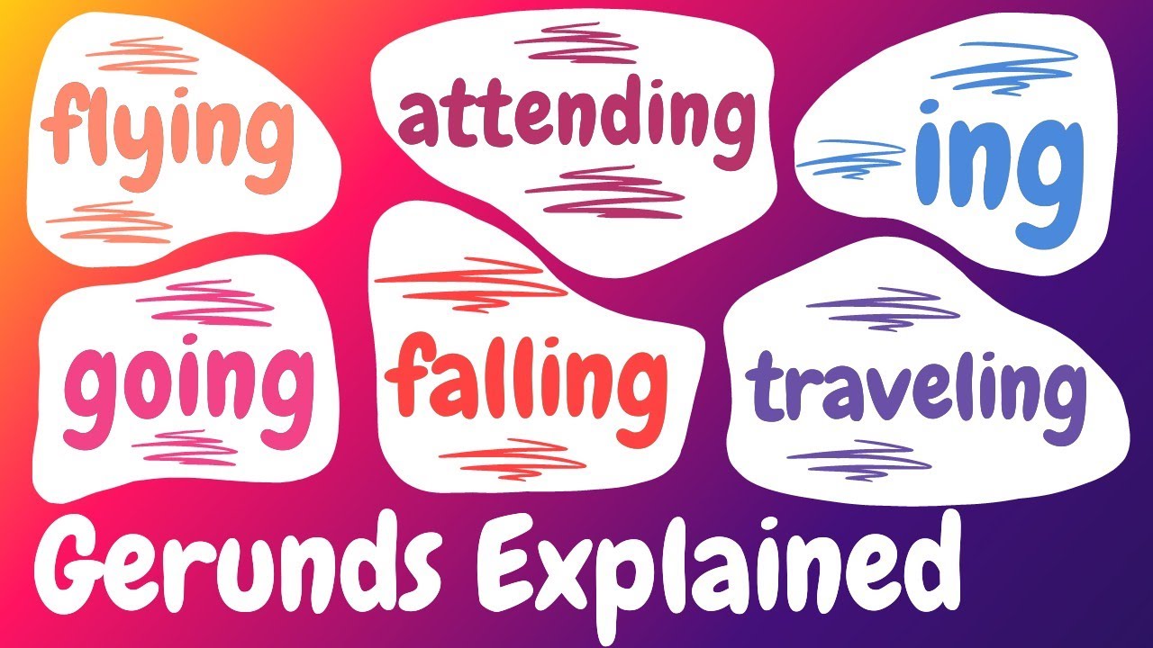 What are Gerunds? A Gerund is a Noun! | English Grammar Lessons