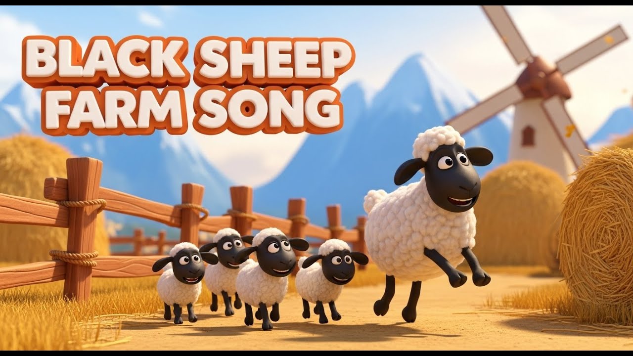 Animals for Toddlers | Baa Baa Black Sheep | Song for Kids #animals #relaxing #preschool #song