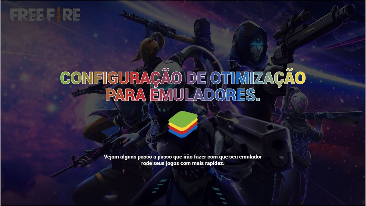 Configurações de otimização para emuladores ✅SIMPLES E FÁCIL - #freefire #bluestacks