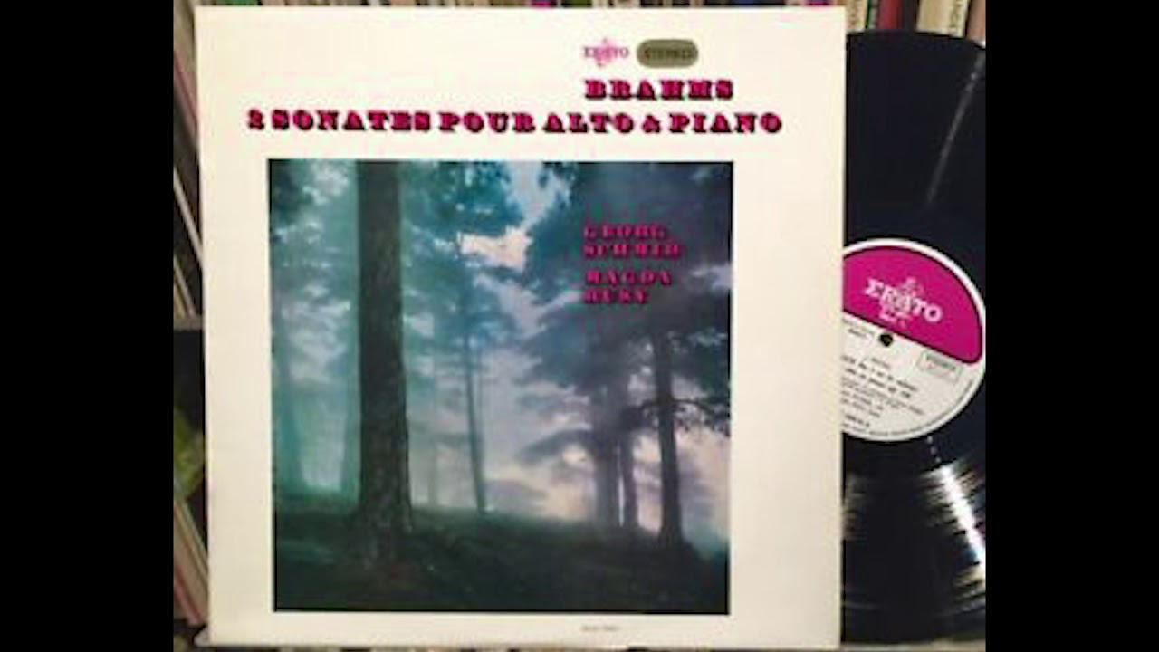 George Schmid viola/Brahms Vla Sonata Op 120 # 1