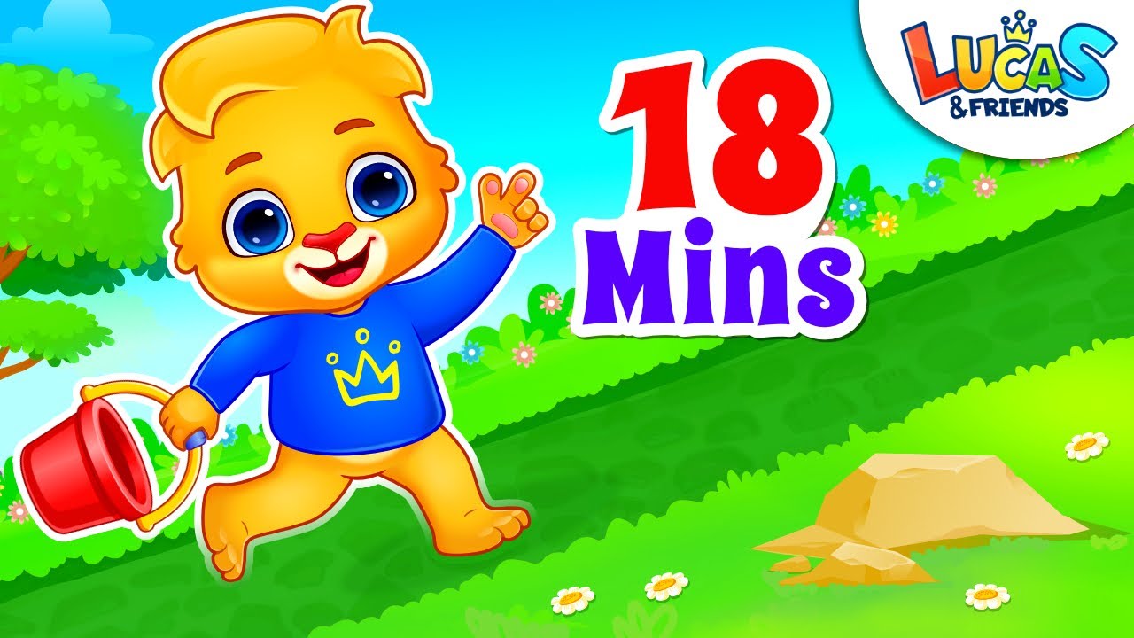 Jack and Jill | Hot Cross Buns | Are You Sleeping + More RV AppStudios Nursery Rhymes & Kids Songs