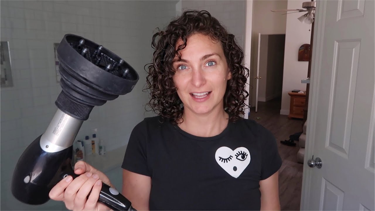 How to Diffuse Wavy-Curly Hair | Jannelle
