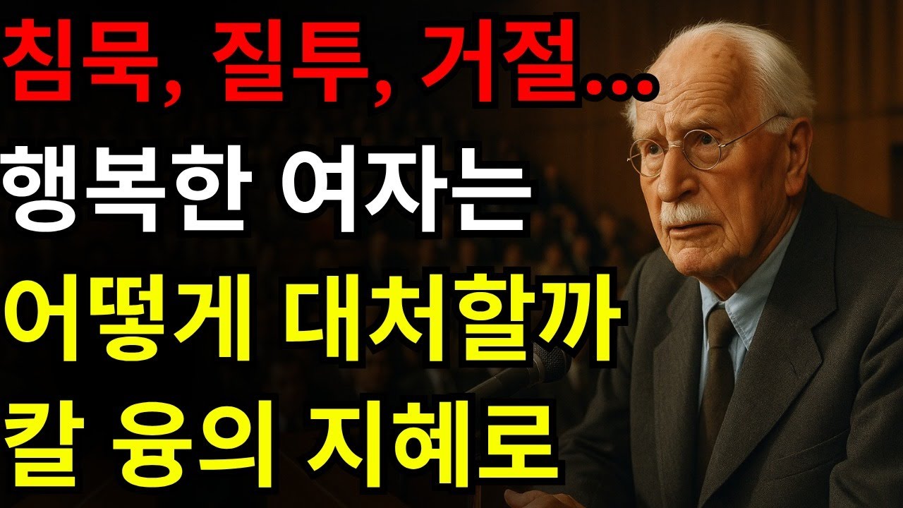 그녀는 쫓지 않는다, 애원하지 않는다, 아파하지 않는다: 행복한 여성이 침묵, 질투, 거절을 다루는 법 – 칼 융