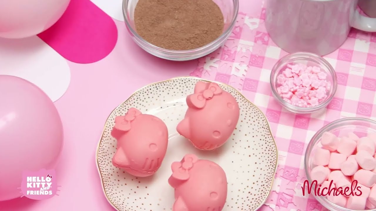 How-To: Hello Kitty Cocoa Bomb  | Michaels