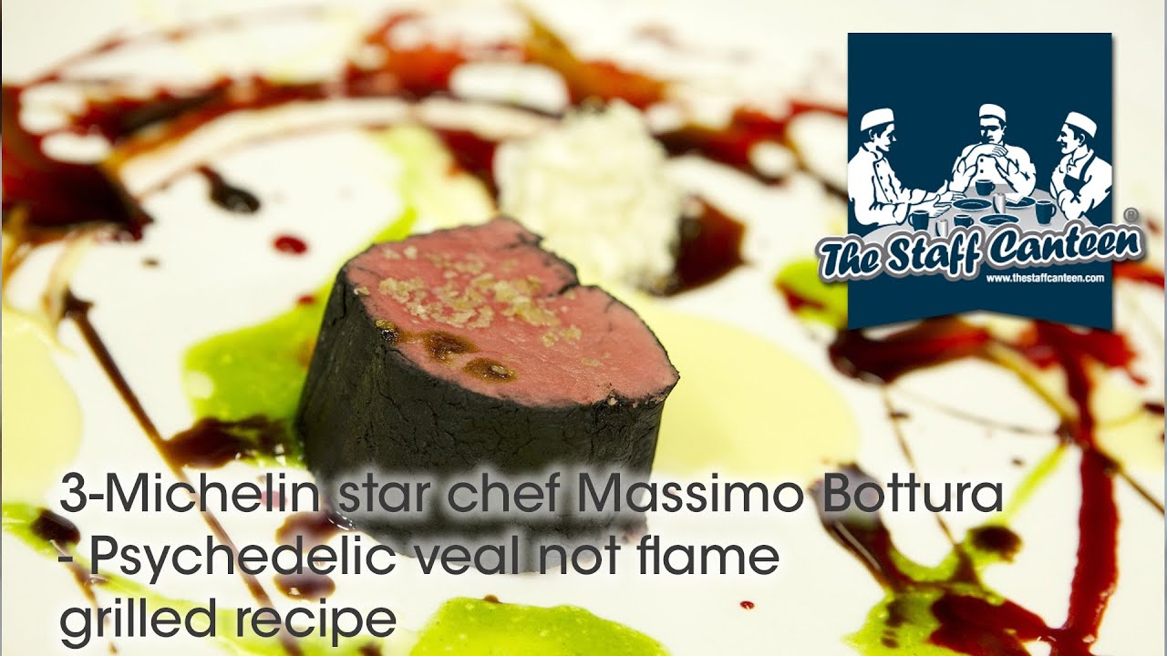3-Michelin star chef Massimo Bottura - Psychedelic veal not flame grilled recipe