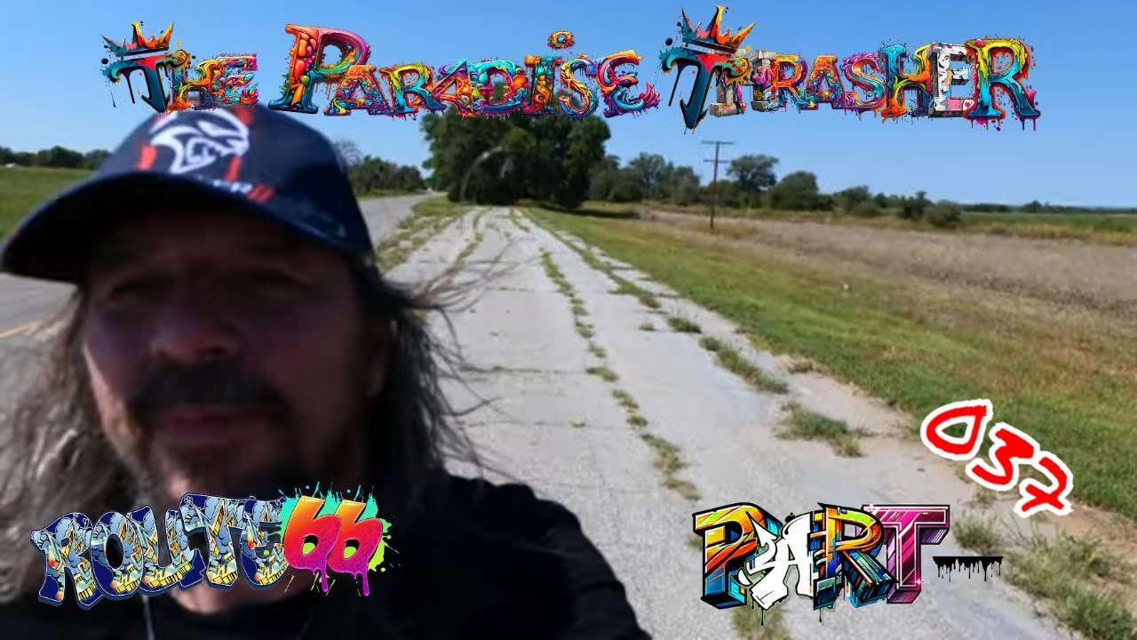 Mother Road Diaries - #037 - Epic Route 66 Roadtrip Vlog - from Clinton Oklahoma to the Texas border