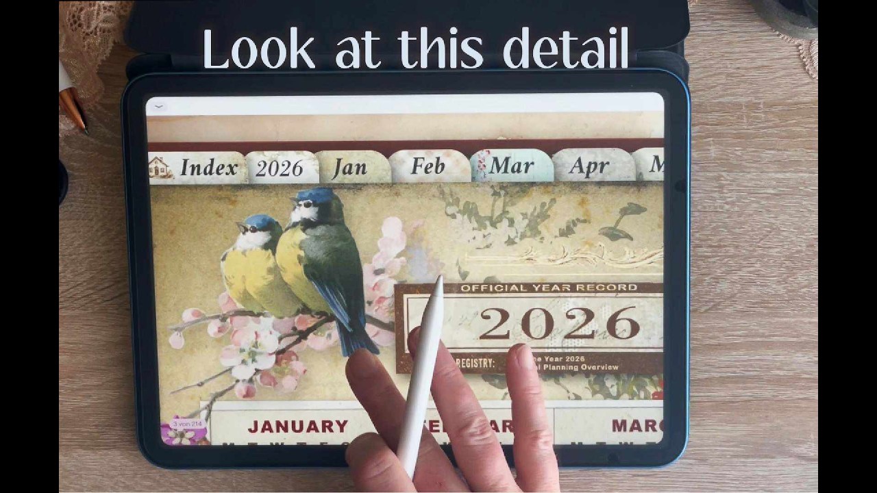 Vintage Digital Planner 2026 | Finally Finished
