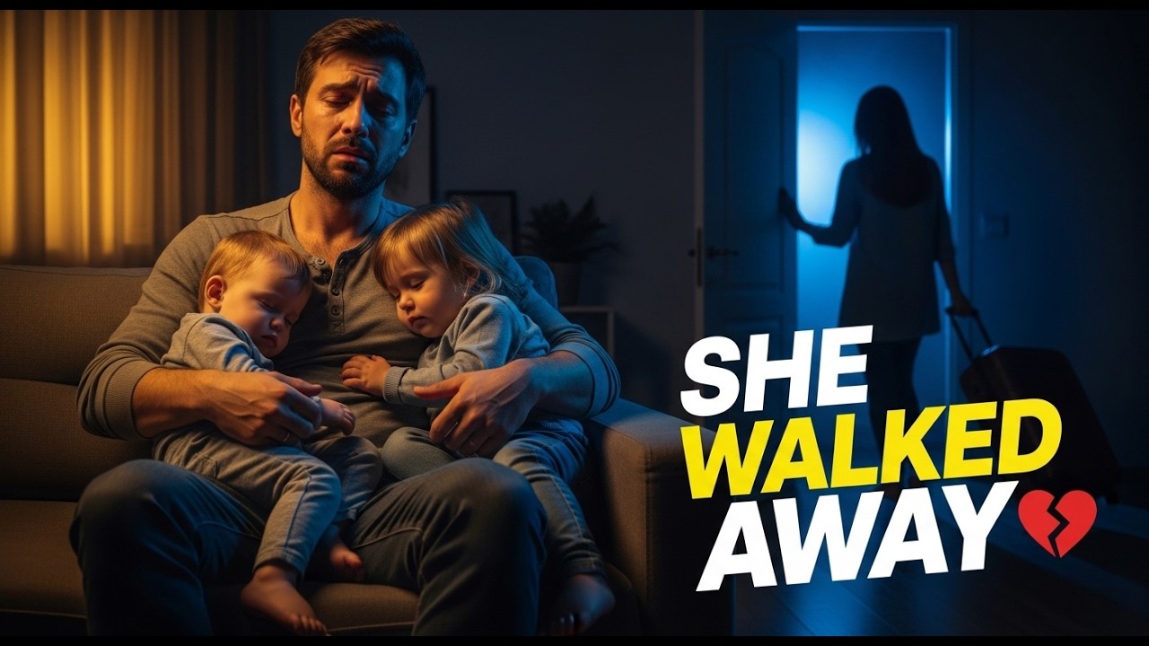 “My Wife Left Me With Our Kids… I Wasn’t Ready for What Happened Next