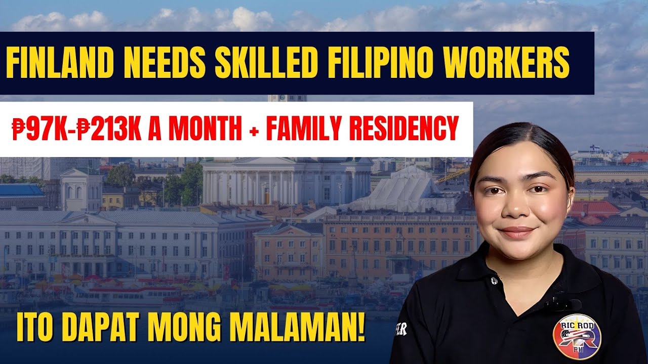 FINLAND NEEDS SKILLED FILIPINO WORKERS | SALARY ₱97K&ndash;₱213K a Month + Family Residency