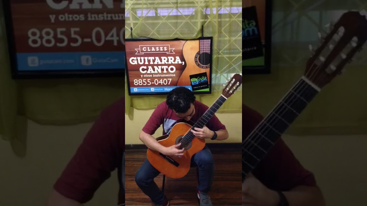 Profesor de guitarra, GuitaCam / Comptine d'un autre et&eacute;.
