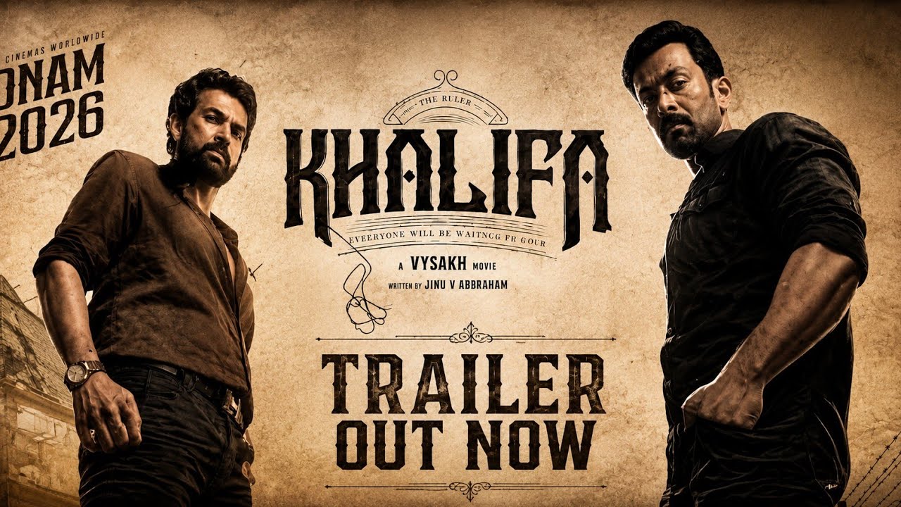 KHALIFA &ndash; Legacy of Power | Official Trailer | Prithviraj Sukumaran | Vysakh | Jinu V Abraham