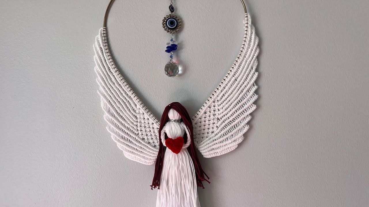 Angel Macrame Wall Hanging Design| Craft and Diy | Handcraft |