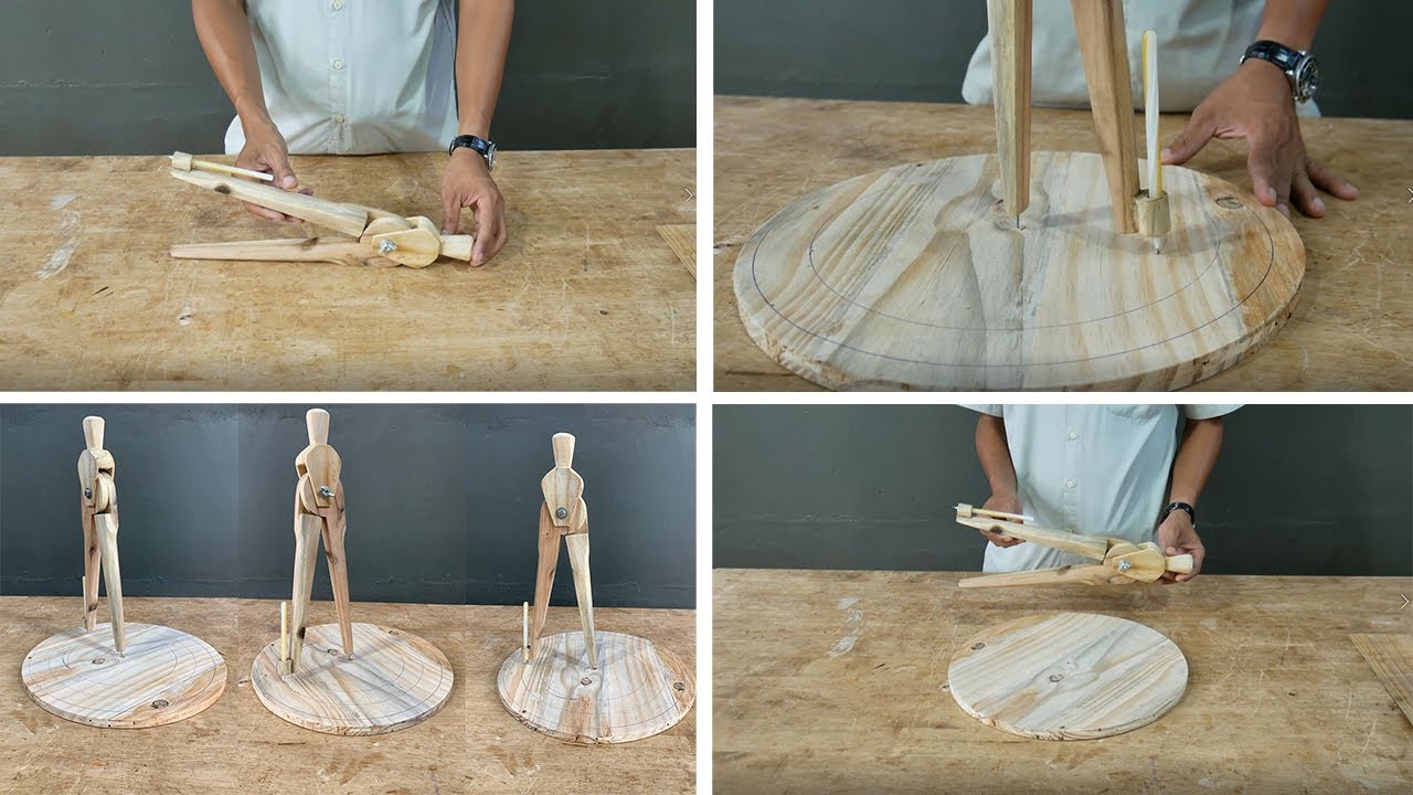 Disposable Wooden Pallets Make a Wooden Compass