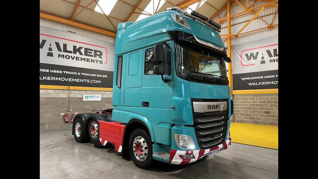New In Stocklist For Sale: DAF XF106 530 SUPERSPACE *EURO 6* 6X2 TRACTOR UNIT – 2020 – WH70 FDK