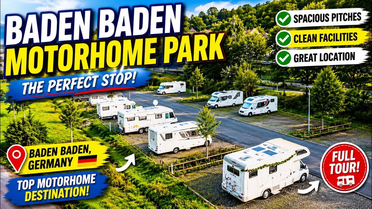 Baden Baden Germany Motorhome Park Stellplatz