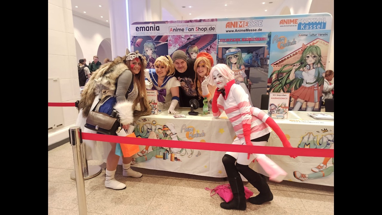 Es war sehr chaotisch auf dem Anime Festival in Kassel 2025 (Samstag)