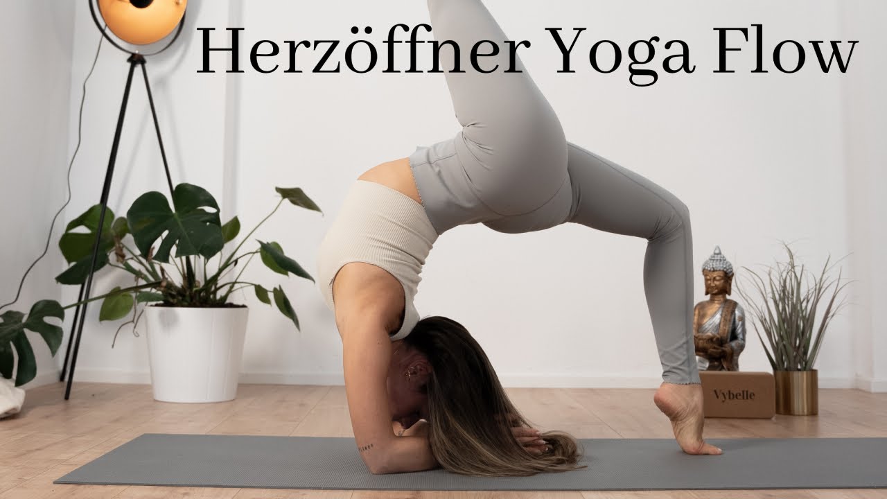 25 Min. Herzöffner Yoga Flow | Dehnung für Schultern Nacken und Rücken | Yoga Brücke | Das Volle Rad