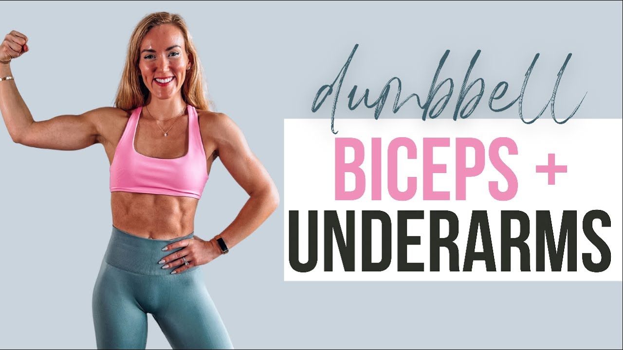 30 Min Biceps and Triceps Workout at Home with Dumbbells || Tone & Strengthen Your Underarms