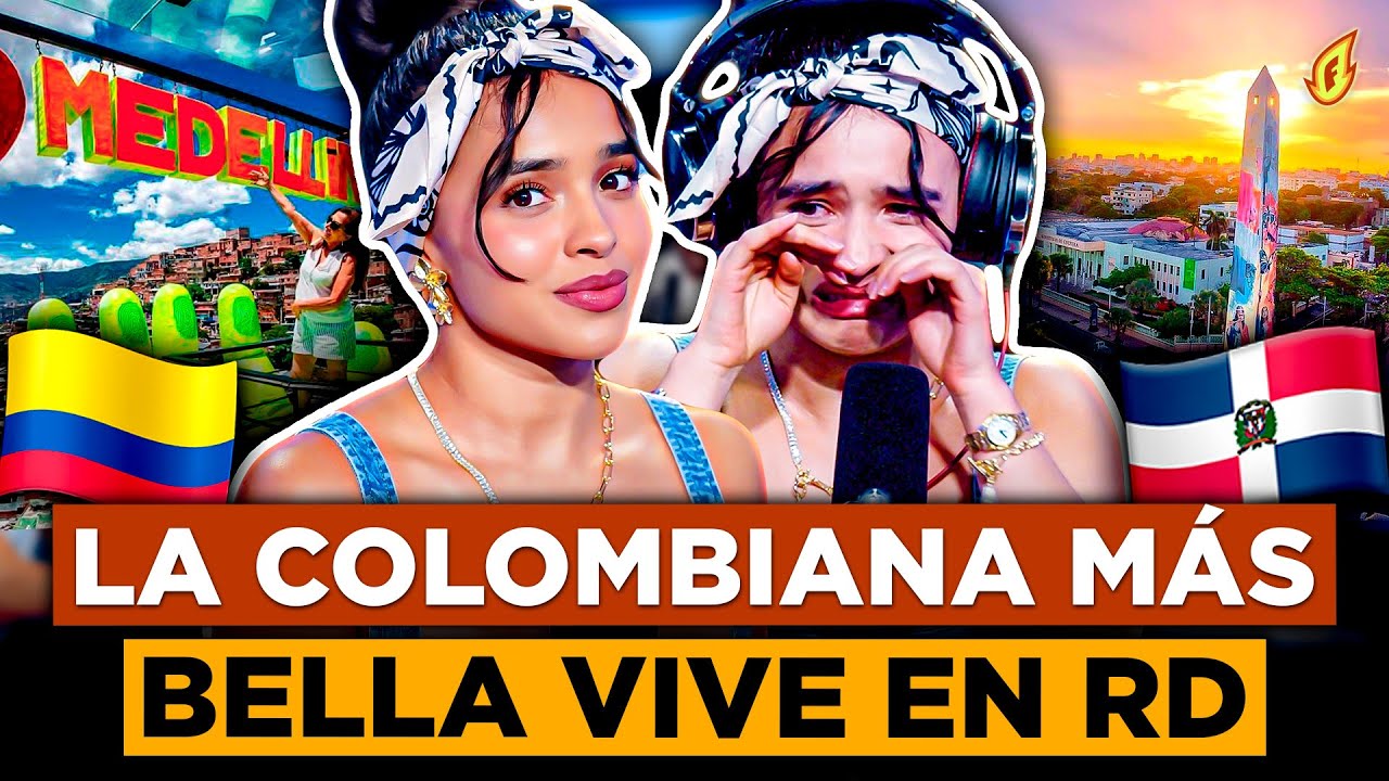CAMILA LA COLOMBIANA MÁS BELLA QUE VIVE EN RD “ROMPE EN LLANTO EN PLENA ENTREVISTA”
