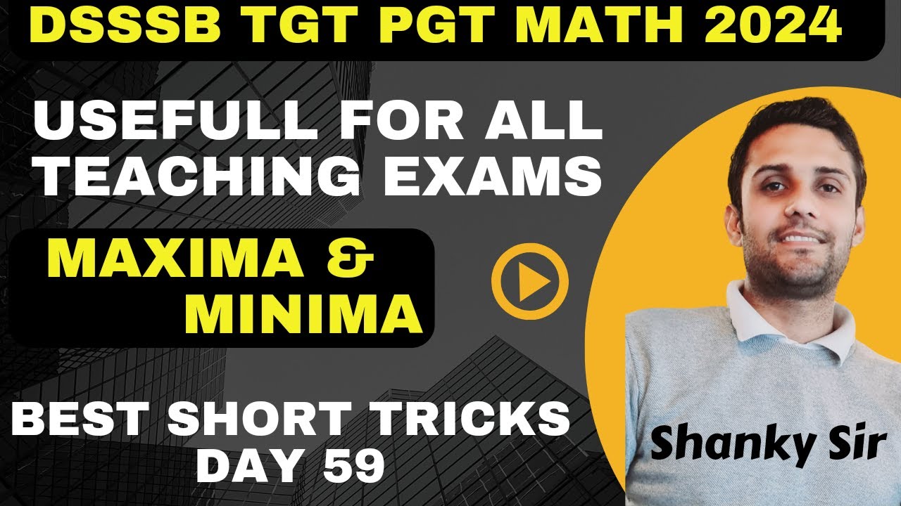 DSSSB/UP/CHD TGT PGT Math Day 59 #tgtmaths #tgt #pgt #pgtmaths #dsssbtgtmaths #uptgtmathclasses