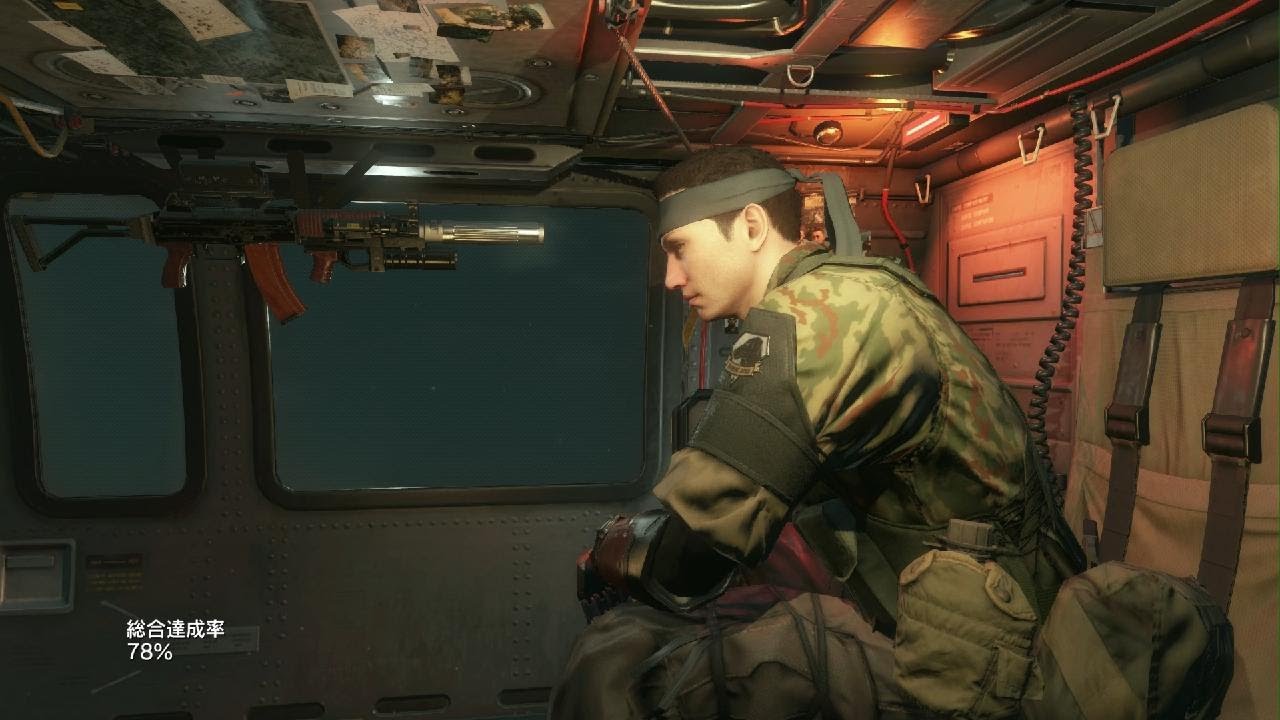 MGS5　アサルトライフルグレネードランチャー　テスト